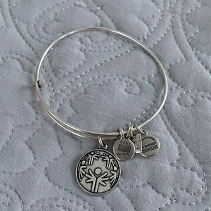 Alex and Ani Special Olympics Charm Bangle Bracelet